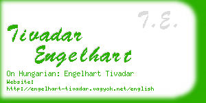 tivadar engelhart business card